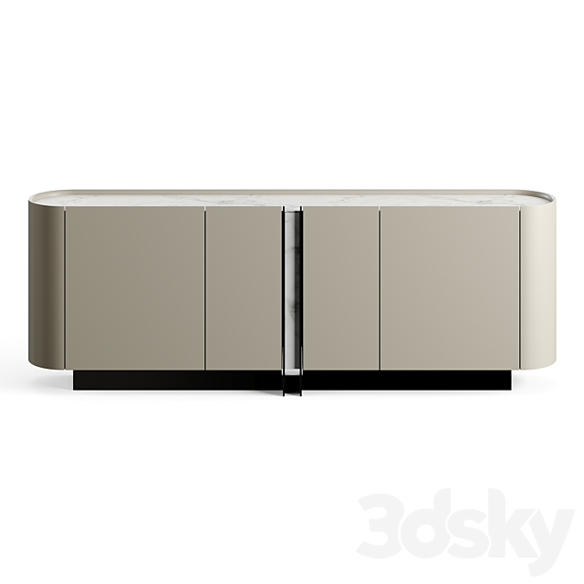 Cattelan Italia Dynasty Sideboard 3DSMax File - thumbnail 3