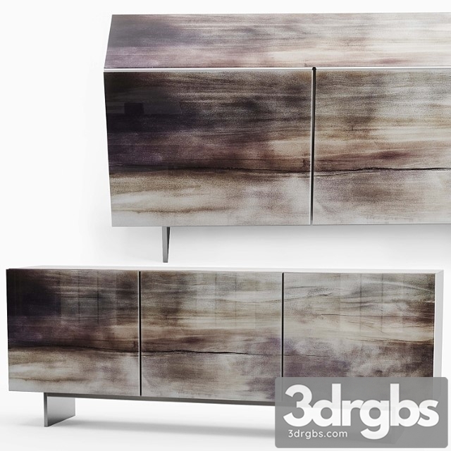 Cattelan italia focus crystalart sideboard 2 3dsmax Download - thumbnail 1