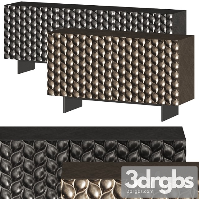 Cattelan italia lavander sideboards 2 3dsmax Download - thumbnail 1