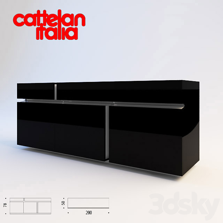 Cattelan Italia \/ Prisma 3DS Max - thumbnail 1