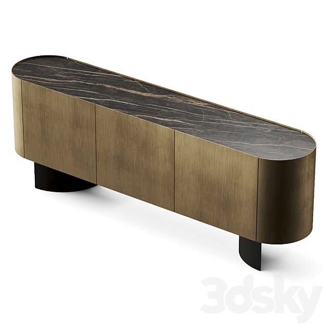 Cattelan Italia Savoy Sideboard 3DS Max Model - thumbnail 3