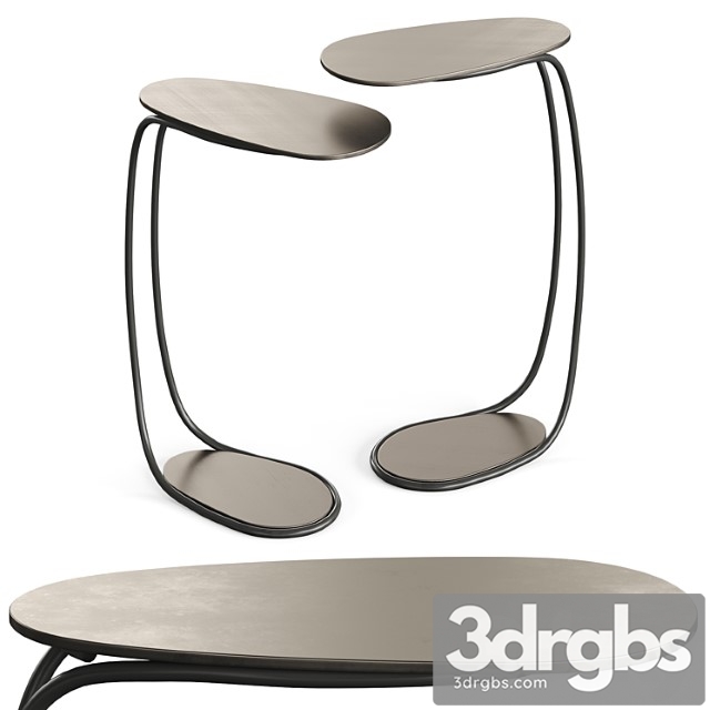 Cattelan Italia Yago Side Table 3dsmax Download - thumbnail 1