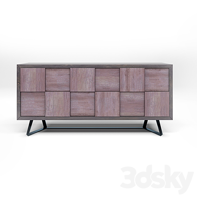 Cervia chest of drawers 3DS Max Model - thumbnail 4