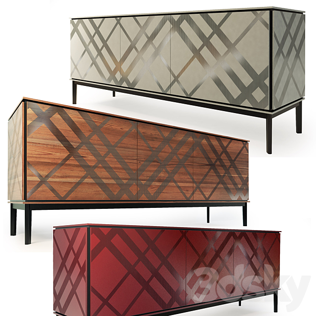 Chest _ sideboard Tartan. Tonin Casa 3DSMax File - thumbnail 1