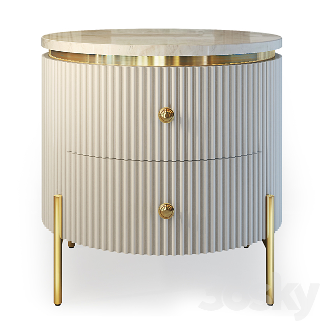 Chest and nightstand Art Deco. Sideboard. nightstand Art Deco by Chainaexpres 3DSMax File - thumbnail 4