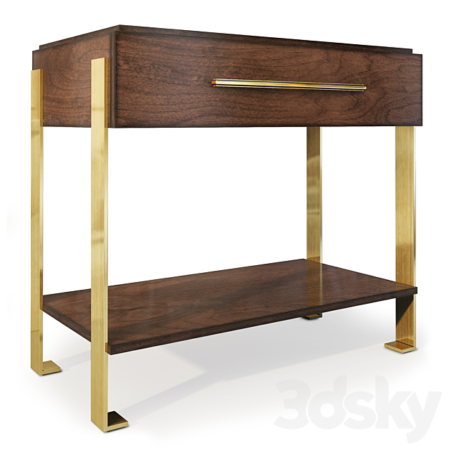 Chest and nightstand Melody. Sideboard. nightstand by Carson 3DSMax File - thumbnail 3