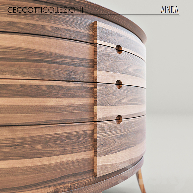 Chest Ceccotti Ainda 3DS Max Model - thumbnail 2