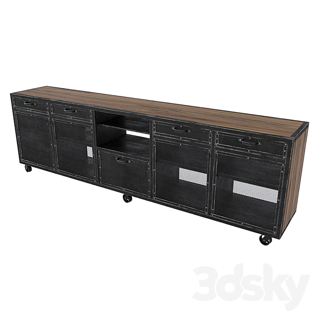 Chest from Kohl-group STV-11 in the loft style 3DSMax File - thumbnail 1