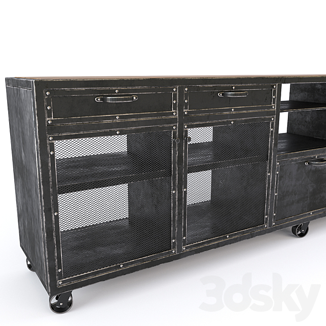 Chest from Kohl-group STV-11 in the loft style 3DSMax File - thumbnail 2