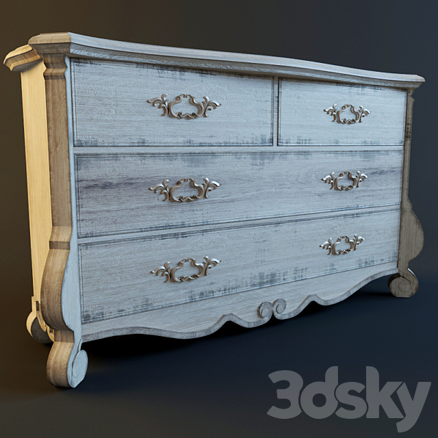 Chest Hooker Furniture 3DSMax File - thumbnail 1