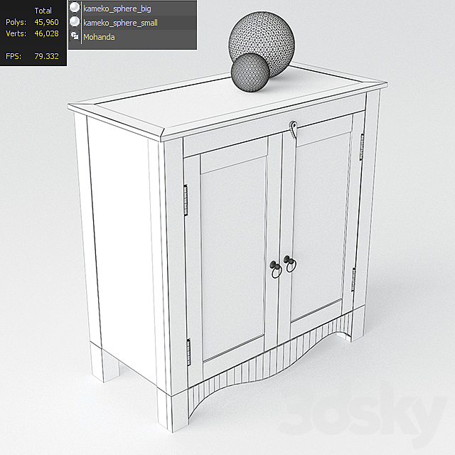 Chest Mahanda Spirit 3DSMax File - thumbnail 3