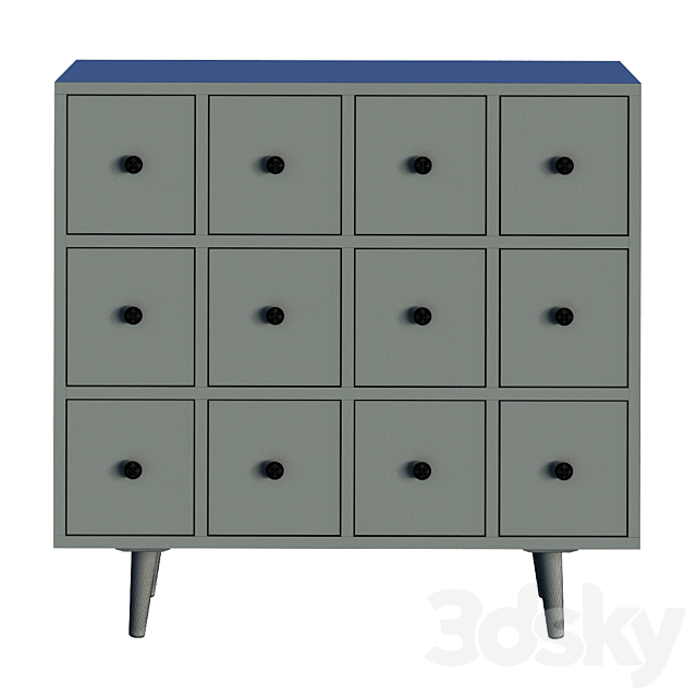 Chest of drawers 2 3DSMax File - thumbnail 4