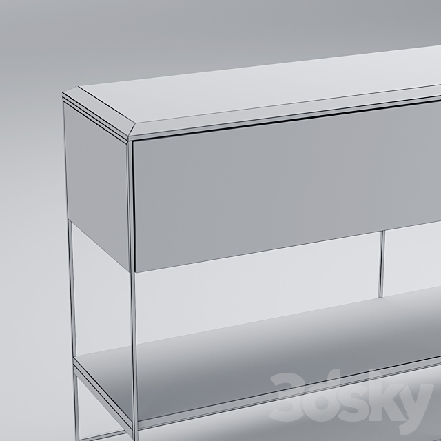 Chest of drawers 3DS Max Model - thumbnail 3