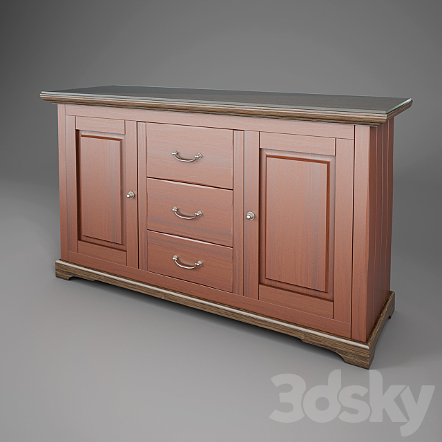 Chest of drawers 3DSMax File - thumbnail 1