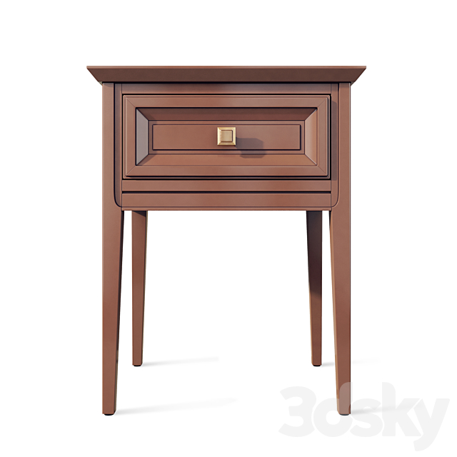 Chest of drawers _ sideboard and bedside table Tesoro Aletan 3ds Max - thumbnail 2