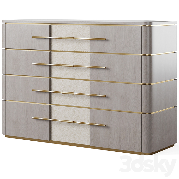 Chest of drawers AGRA by Frato 3DS Max Model - thumbnail 1