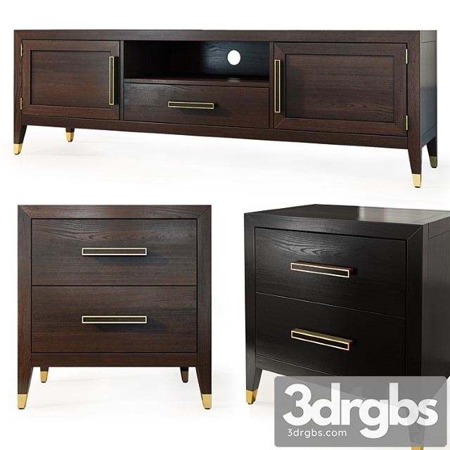 Chest of drawers and dresser deco mik. tvstand, nightstand - thumbnail 1