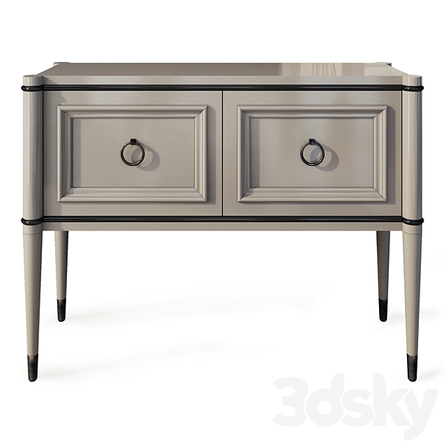 Chest of drawers and sideboard Modern. Dresser nightstand by Masterokunevnvk 3DS Max Model - thumbnail 2