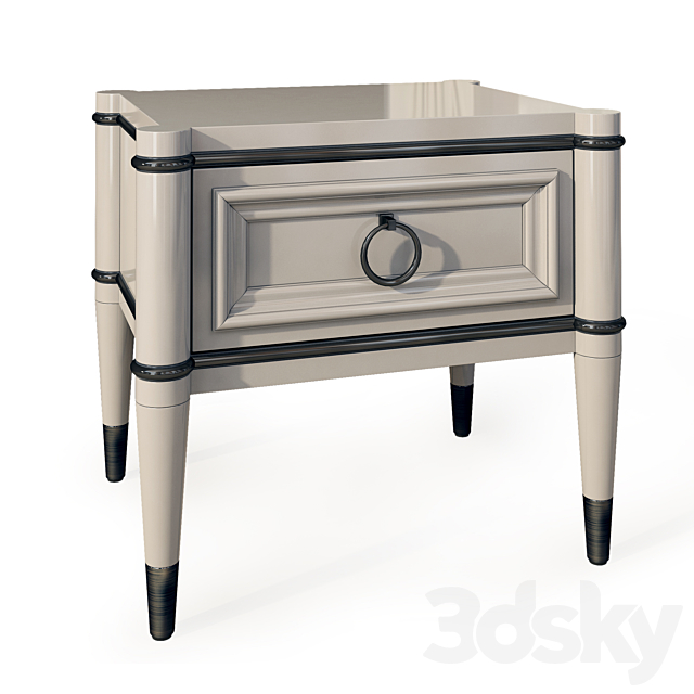 Chest of drawers and sideboard Modern. Dresser nightstand by Masterokunevnvk 3DS Max Model - thumbnail 3