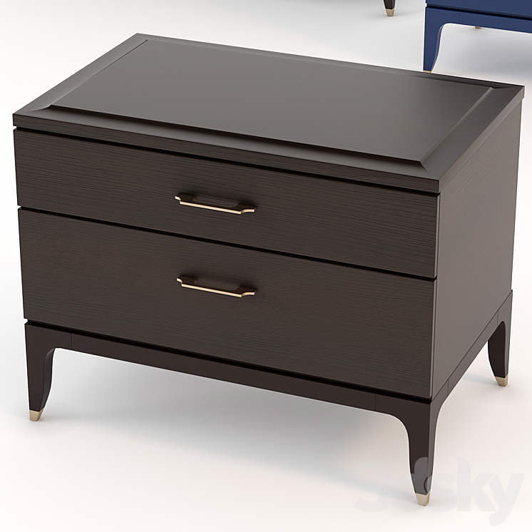 Chest of drawers and sideboard SELVA DELANO 3DS Max - thumbnail 2