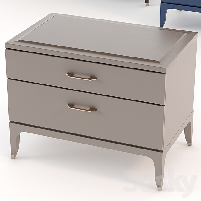 Chest of drawers and sideboard SELVA DELANO 3DSMax File - thumbnail 3