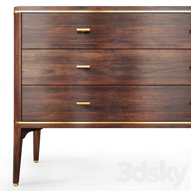 Chest of drawers and TV stand Raum. Dresser. tvstand by Enza Home 3DSMax File - thumbnail 3