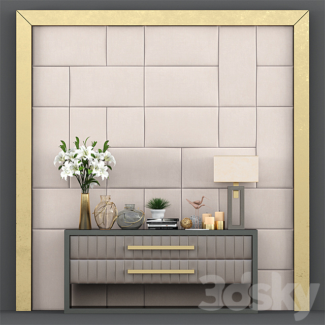 Chest of Drawers (Artdeco) 3DSMax File - thumbnail 1