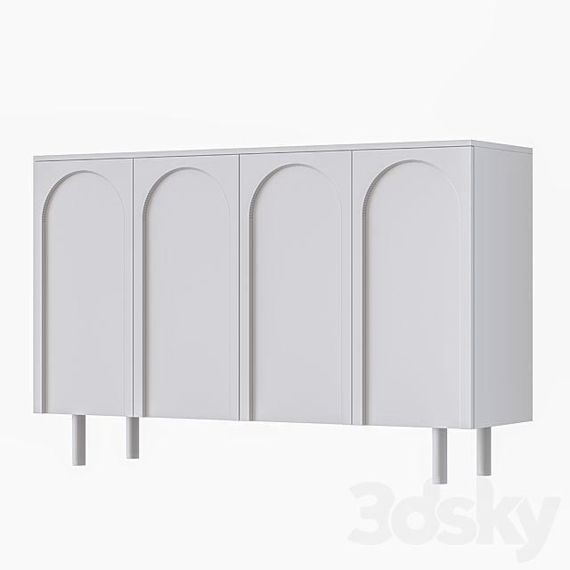 Chest of drawers Atafome 2 _ Commode Atafome 2 3DS Max Model - thumbnail 4