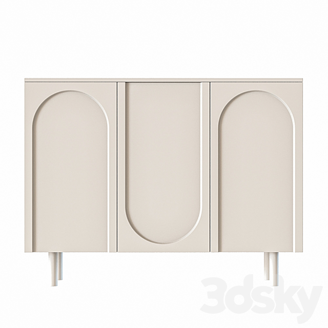 Chest of drawers Atafome _ Commode Atafome 3ds Max - thumbnail 2