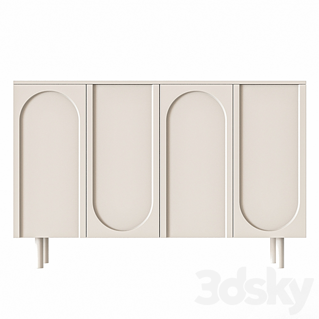 Chest of drawers Atafome _ Commode Atafome 3ds Max - thumbnail 3