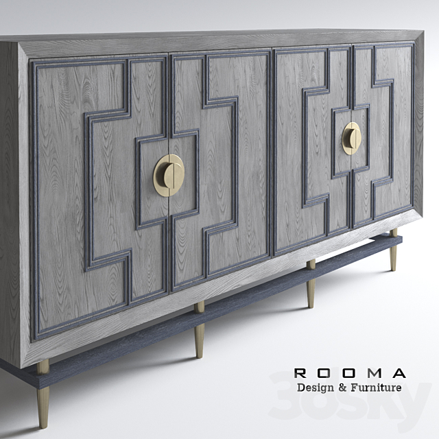 Chest of drawers Aurora Rooma Design 3DSMax File - thumbnail 2