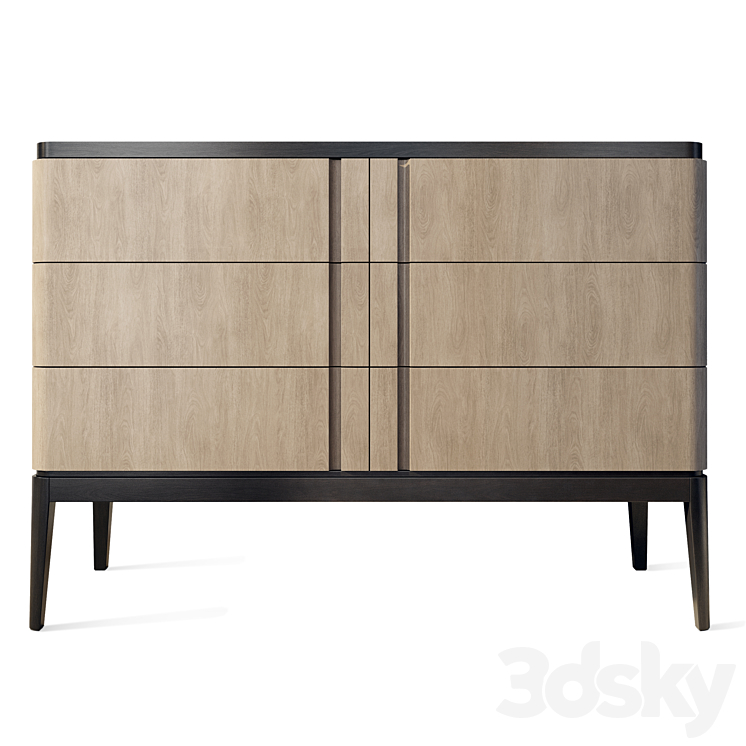 Chest of drawers buffet sideboard dresser Icons Panormo 3DS Max Model - thumbnail 2