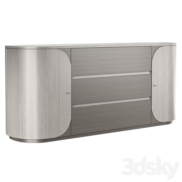 Chest of drawers Da Vita Dresser Caracole 3DS Max Model - thumbnail 2