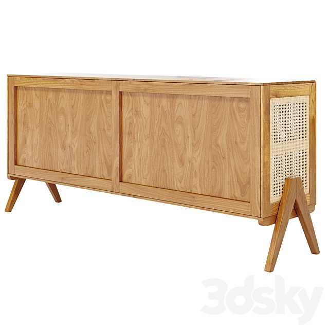 Chest of drawers DETJER DRESSOIR | SIDEBOARD by Indor 3ds Max - thumbnail 2