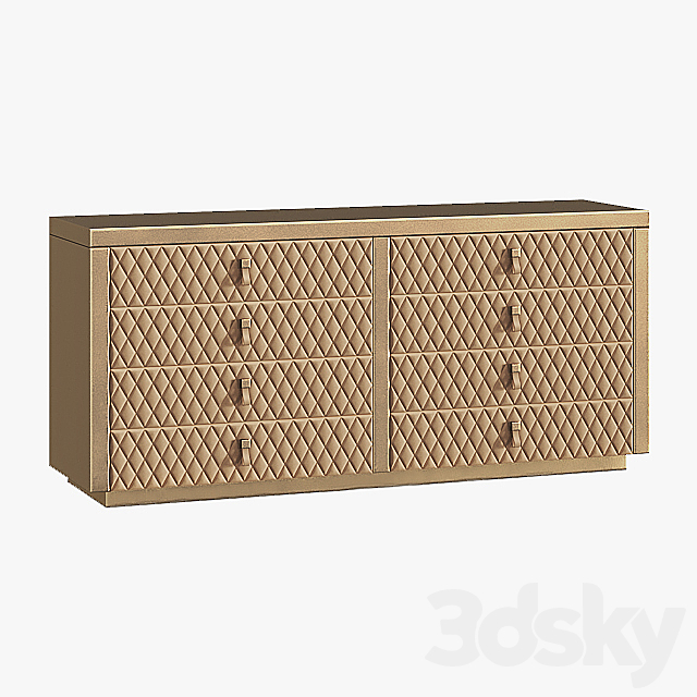 Chest of drawers Envy DV Home 3DSMax File - thumbnail 1