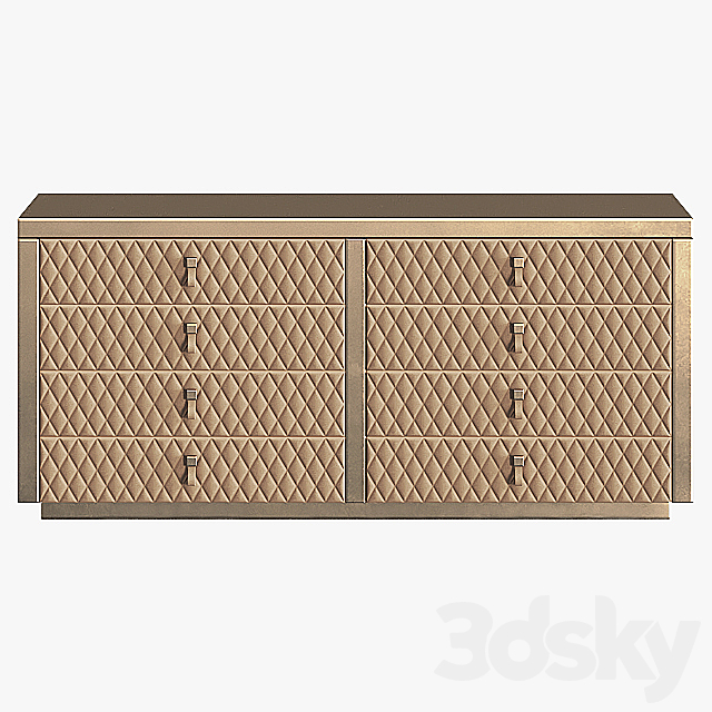 Chest of drawers Envy DV Home 3DSMax File - thumbnail 2