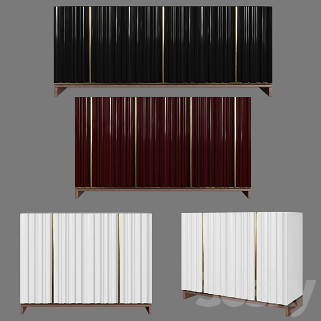 Chest of drawers FORNETTI 3DSMax File - thumbnail 1