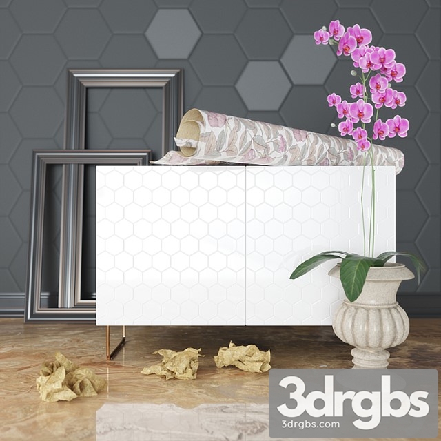 Chest of drawers ikea 2 3dsmax Download - thumbnail 1