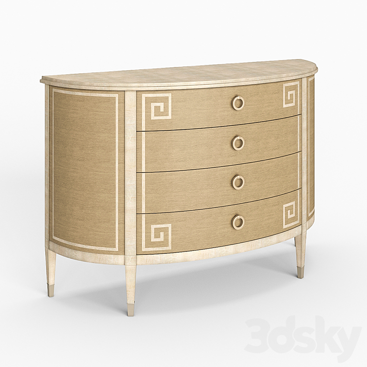 Chest of drawers K's Key Caracole 3DS Max - thumbnail 1