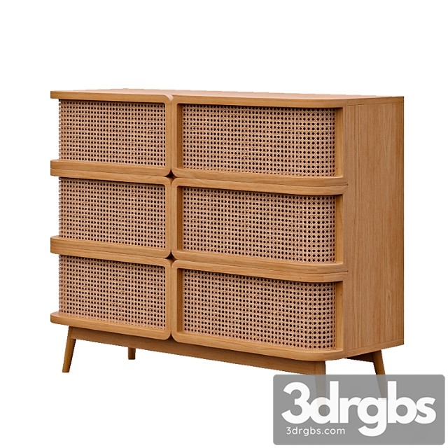 Chest of drawers laredoute laora - thumbnail 1