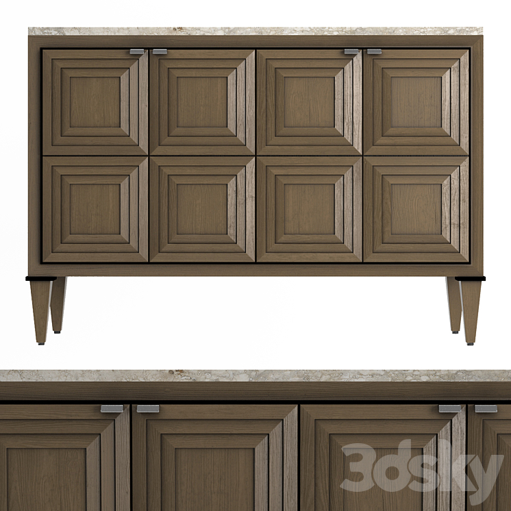 Chest of drawers LEXINGTON DOMAINE 3DS Max - thumbnail 2