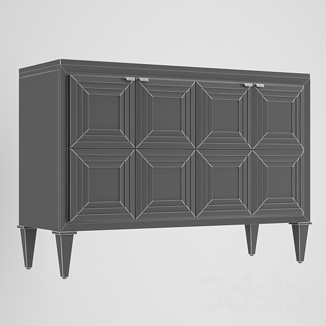 Chest of drawers LEXINGTON DOMAINE 3DS Max Model - thumbnail 3