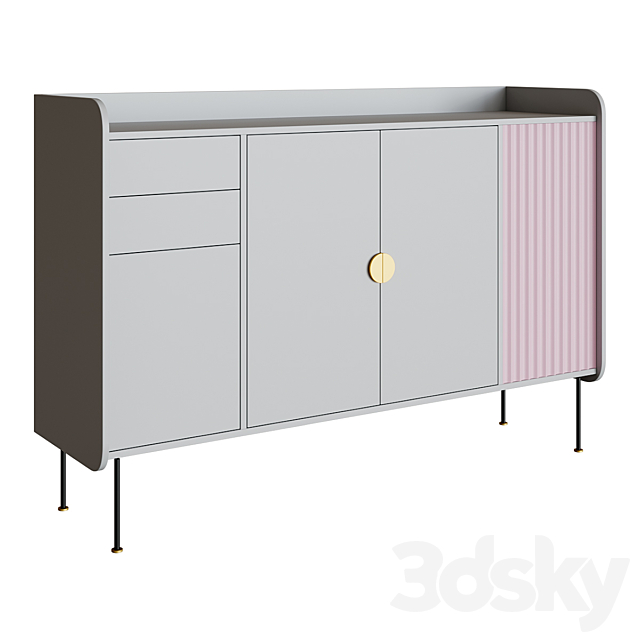 Chest of drawers Lima 3DSMax File - thumbnail 2