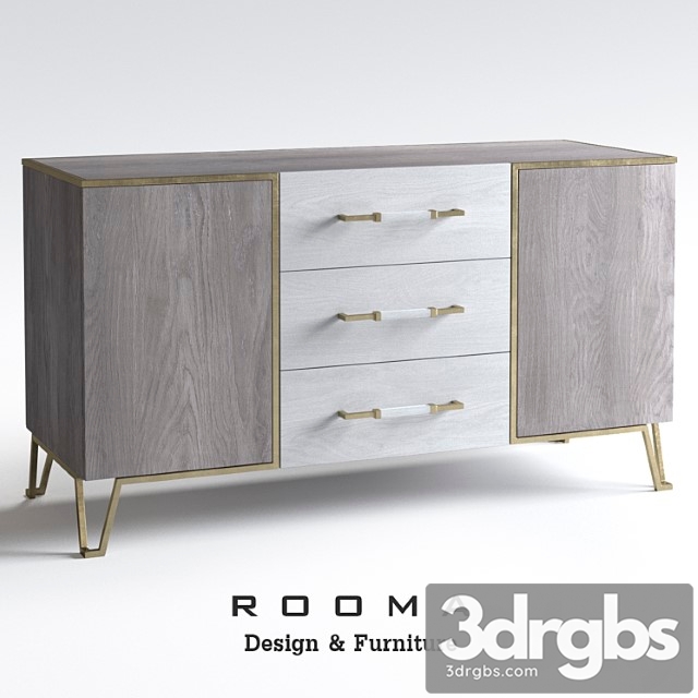 Chest of drawers Mila Rooma Design 3dsmax Download - thumbnail 1