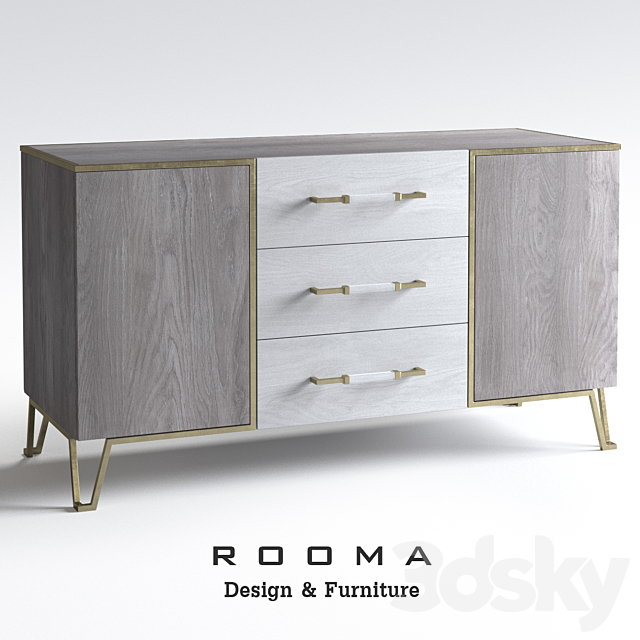 Chest of drawers Mila Rooma Design 3DSMax File - thumbnail 1