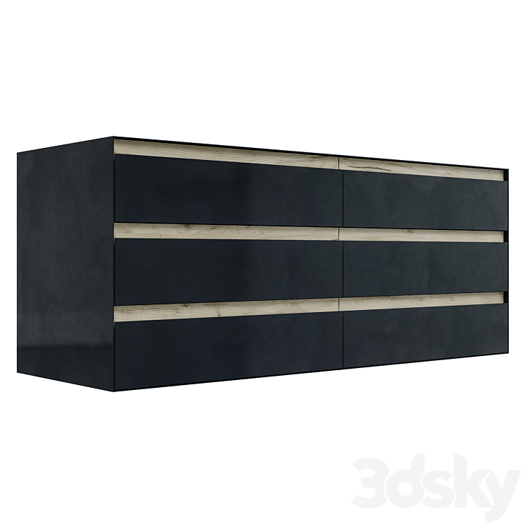 Chest of drawers NS2 03 take&live 3DS Max Model - thumbnail 2