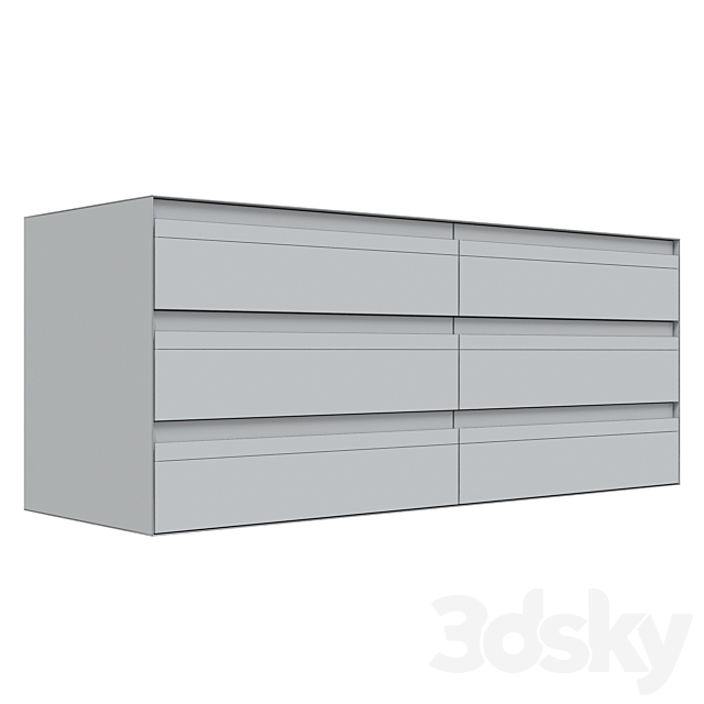 Chest of drawers NS2 03 take&live 3DSMax File - thumbnail 4