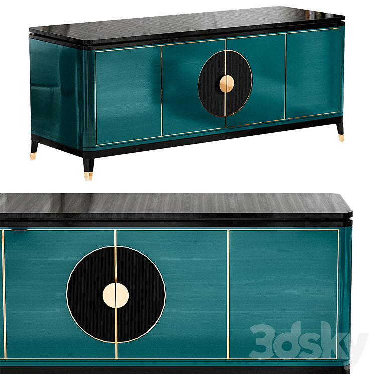 Chest of drawers Seville Frato Interiors 3DS Max - thumbnail 2