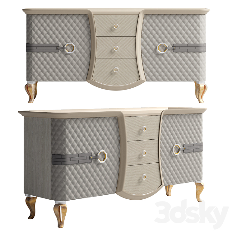 Chest of drawers SIGNORINI & COCO Sideboard 3DS Max - thumbnail 1