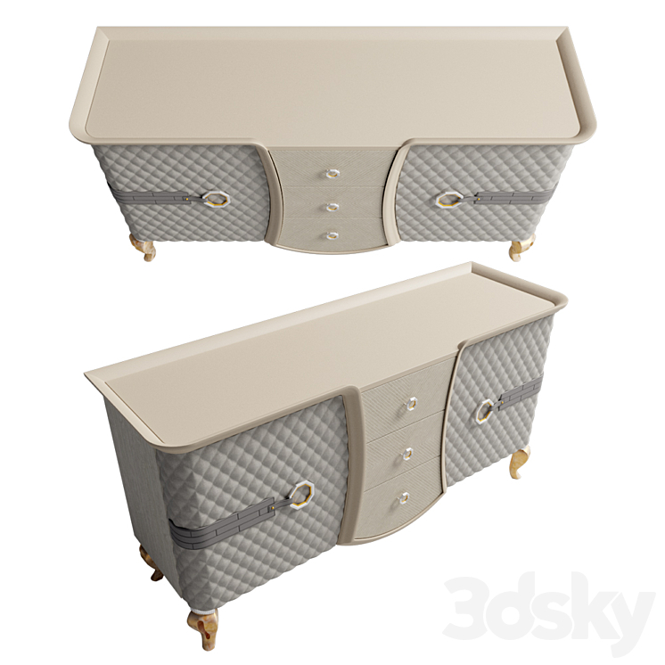 Chest of drawers SIGNORINI & COCO Sideboard 3DS Max - thumbnail 2